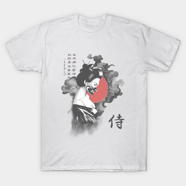 samurai T-Shirt by kohtart